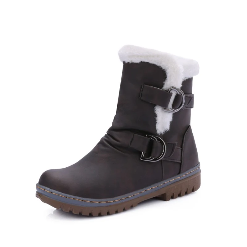 Зимние сапоги; женские теплые бархатные ботинки; Shoes2019; зимние женские ботинки до середины икры на шнуровке; женские ботинки; botas Botines; женская обувь