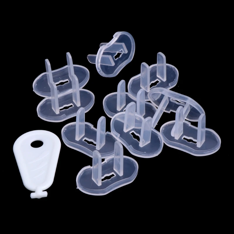 

10Pcs Safety Electric Socket Outlet Plug Lock Cover Protector For Baby Children DXAD