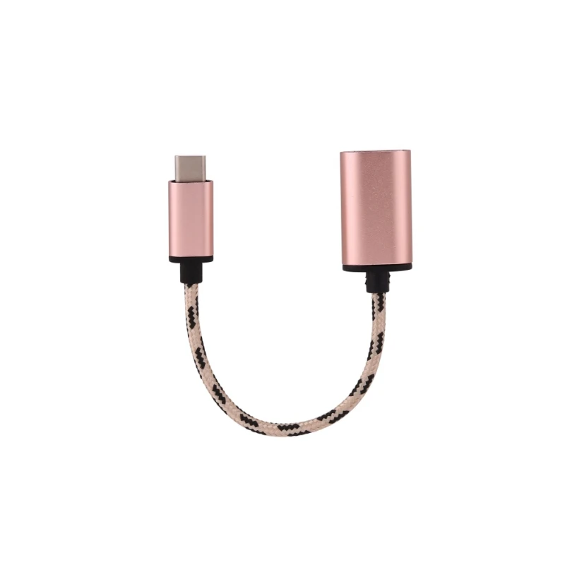 EDAL 17,8 см тип-c до USB3.0 OTG Кабель-адаптер высокоскоростной кабель для передачи данных OTG U диск разъем для телефонов huawei Xiaomi