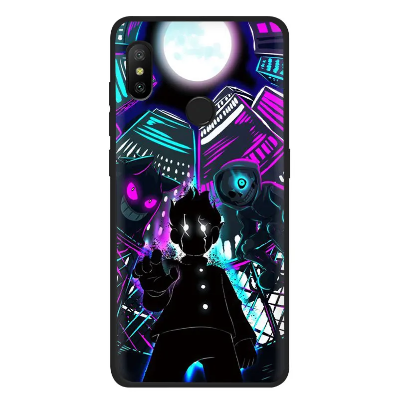 B2 Мягкий ТПУ чехол для телефона EWAU Mob Psycho 100 для Xiaomi Redmi 4A 4X5 5A 6 6A 7 7A Plus GO S2 K20 pro - Цвет: B2