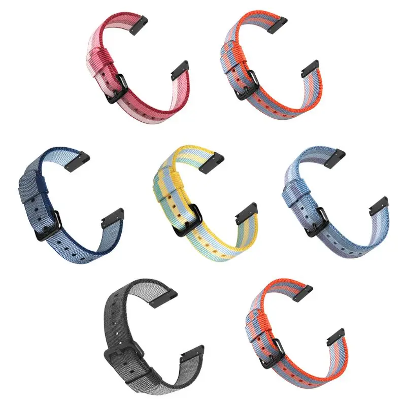 Дышащий нейлоновый браслет ремешок для часов Huami AMAZFIT GTR 42 мм/47 мм
