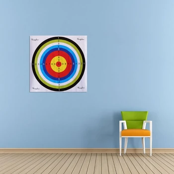 

Paper Target For Arrow Bow Archery Shooting Hunting Practice Accessory Full Ring NEW