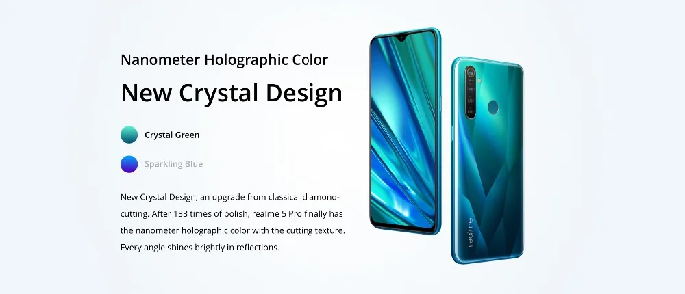 Глобальная версия realme 5 pro, 8 ГБ ОЗУ, 128 Гб ПЗУ, Восьмиядерный процессор Snapdragon 712 AIE, 6,3 дюйма, 4035 мА/ч, 48мп, AI Quad камера