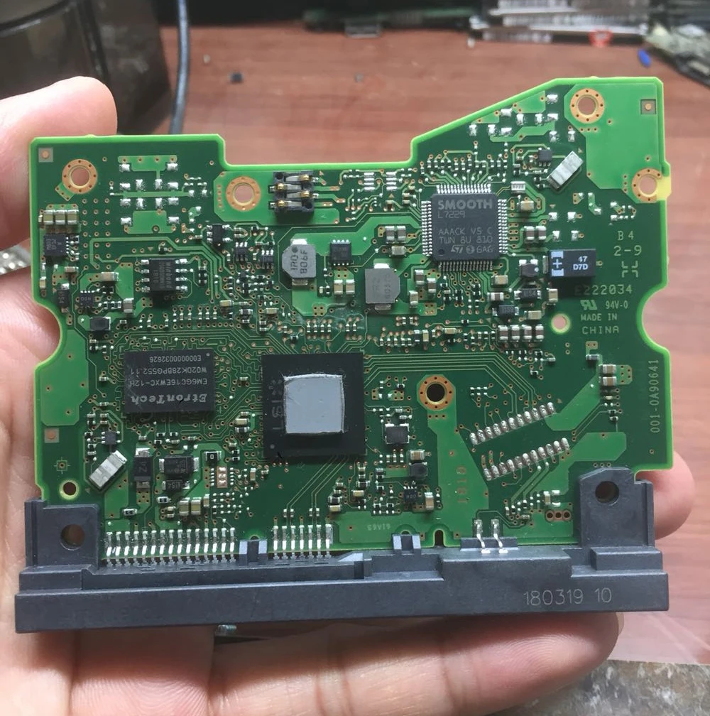 Placa 0a90641 Wd6002fzwx do Pwb de Hdd Reparação de Disco Rígido de 6tb 0060a90641 Hgst 001-0a90641 Recuperação de Dados