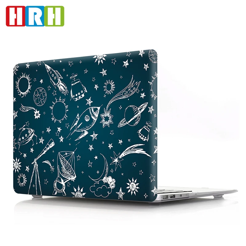 HRH мультфильм космическая серия PC жесткий пластиковый чехол для ноутбука чехол для Macbook Air Pro retina 11 12 13 15 A2159 A2141