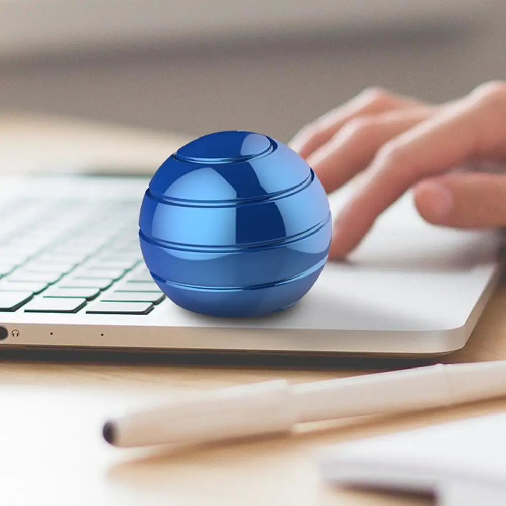 

Detachable Desk Rotation Optical Illusion Stress Relief Hand Spinninged Ball Toy