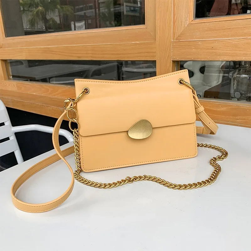 

IMIDO One Shoulder Shoulder Bag New 2019 Summer Fashion Simple New Chain Slung Small Bag Handbag Clutches Women Women Bag