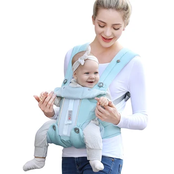 

New Front Facing Baby Carrier Breathable Comfortable Sling Backpack Newborn Waist hipsit Pouch Wrap Kangaroo Carrying Child