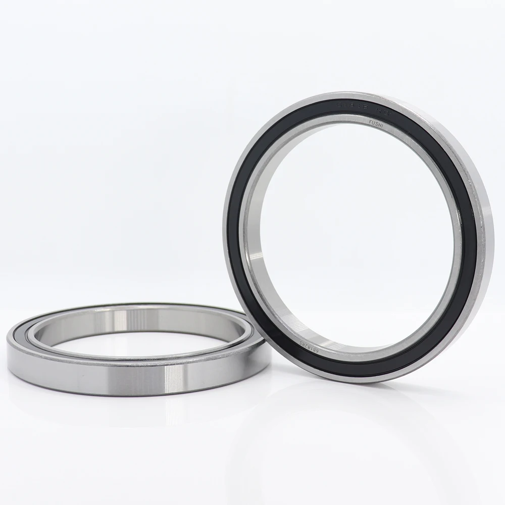 6818 2RS ABEC-1(2 шт) 90x115x13 мм метрические тонкие подшипники 61818 RS 6818RS