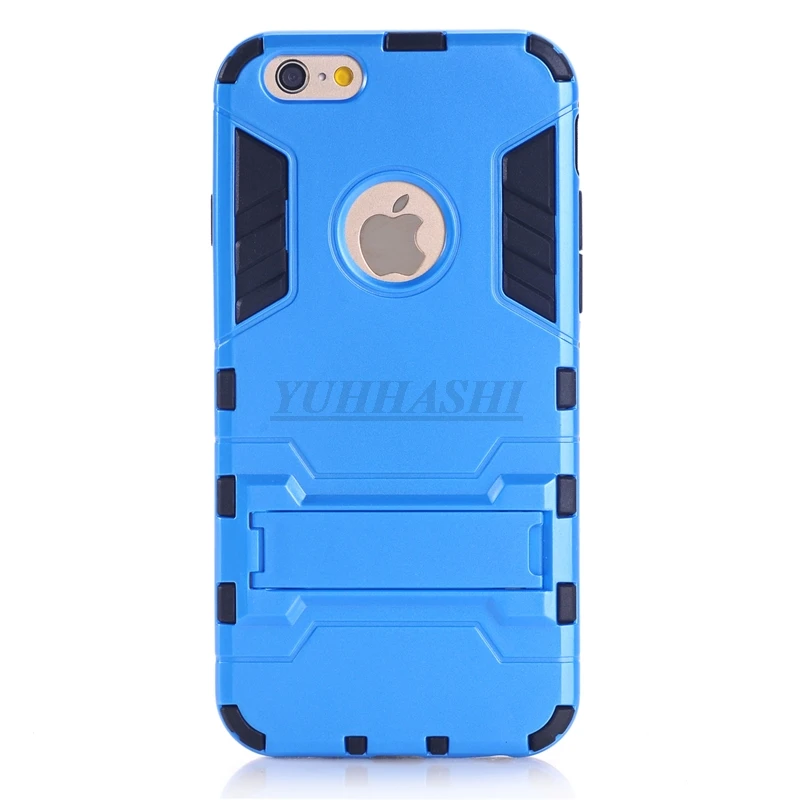 Yuhashi противоударный жесткий чехол с подставкой для iPhone 5 SE, защитный чехол с держателем для задней панели телефона, для iPhone 5S, SE чехол-бампер
