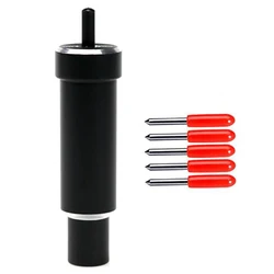 Kit de lames à coupe profonde avec boîtier de lame, Kit de lames de remplacement à pointe profonde de 45 degrés pour Cricut Explore,Explore Air 2 