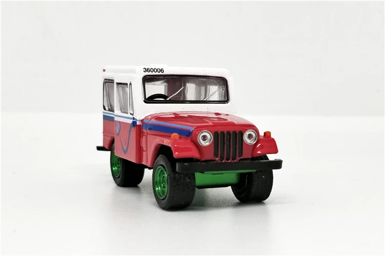 Зеленый светильник 1: 64 джип DJ-5E 197" electuck" Бутик сплава автомобиля игрушки для детей Детские игрушки модель оптом