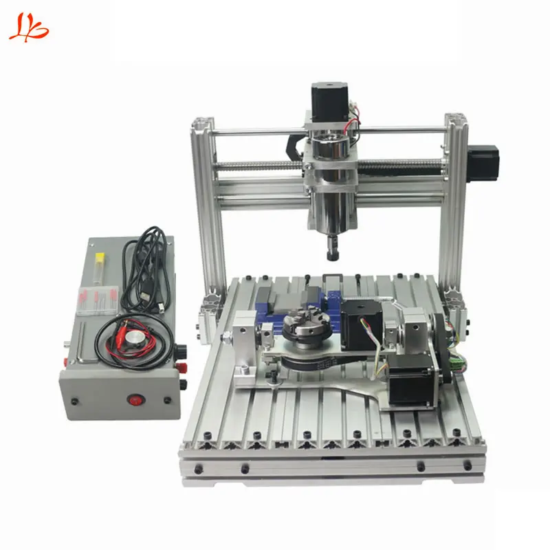 DIY CNC 3040 металлический гравер фрезерный станок 3 оси 4 оси 5 осей USB порт 400 вт PCB резьба по дереву шариковый винт Mach3 управление чпу маршрутизатор