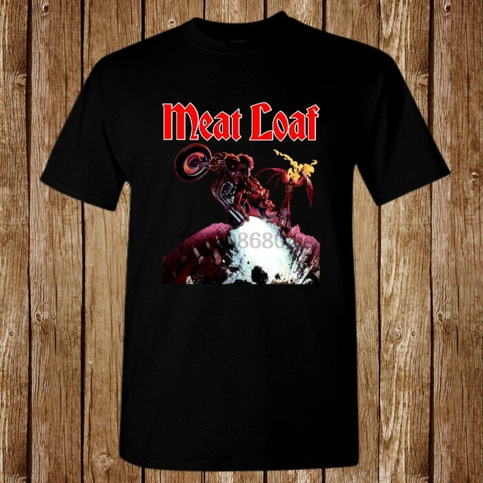 Новая футболка с надписью Meat Loaf Bat Out Of Hell Album Band размер S-5XL(1) | Мужская одежда