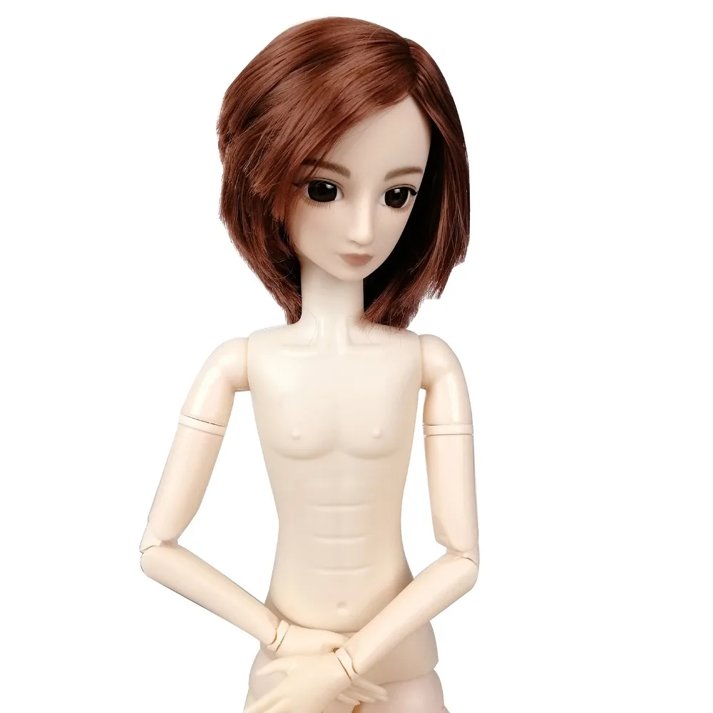 EVA BJD 1/3 62 см 24,5 дюймов кукла макияж с париком мужской мальчик игрушка мяч шарнирная пластиковая модель практика подарок голая кукла DA014