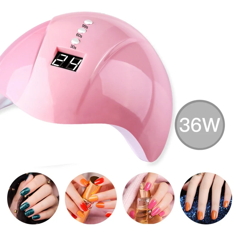 

Nail Dryer Lamp UV Led Light 36W 12LED Timer Setting Nail Polish Curing Lamp Nails Dryers seller recommend