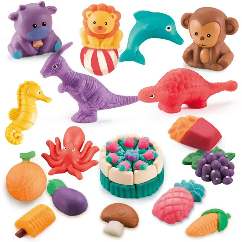 

DIY Slime Plasticine Mold Modeling Clay Kit Slime Plastic Tools Set