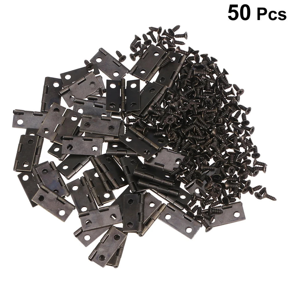 Metal hinges /Set Heavy duty Box Self closing Case Case box Piano Wooden door Wooden door racks And closures 250pcs For for stainless steel door hinges furniture hinge wooden box hinge cabinet door hinges cabinet hinges brass hinges bronze butterfly hinges