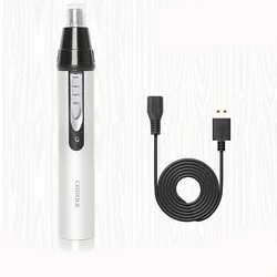 Multifunctional Electric Nose Hair Trimmer Usb Rechargeable Eyebrow And Ear Hair Removal Razor Scissors Shaving Hair Clipper