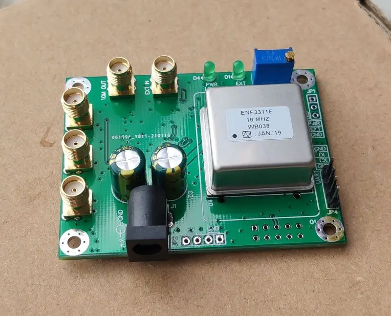 

10M Adjustable Frequency OCXO Board, 10K-250M Adjustable, 8.4672M, 11.2896M, Small Size