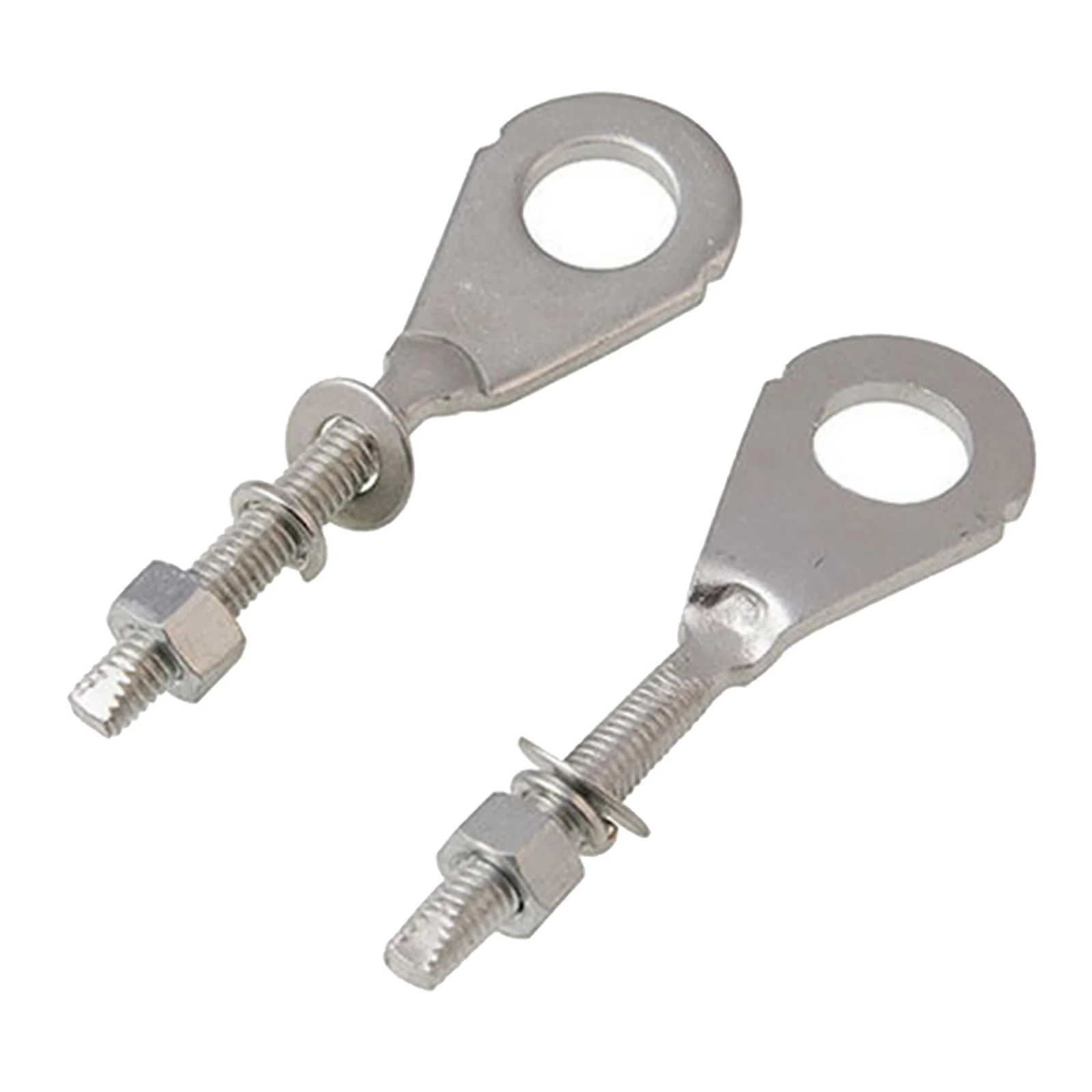 Pack 2 Rear Axle Chain Adjuster Pullers Set For Honda C70 CA102 CA200 C105T CM91 S65 CT90 CT200 Rear Chain Adjuster Tensioners