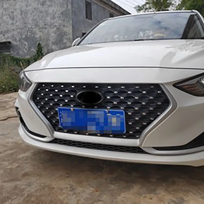 Передняя решетка из нержавеющей стали для hyundai ELANTRA