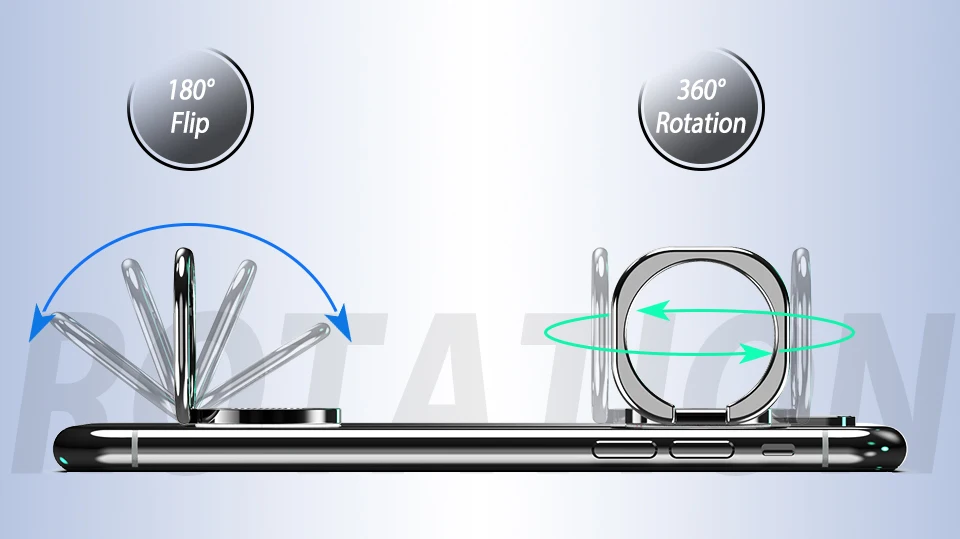 Металлический держатель кольца для мобильного телефона Универсальный 360 градусов поворотный штифт кольцо держатель магнитный автомобильный Стенд аксессуары для Iphone XI 11