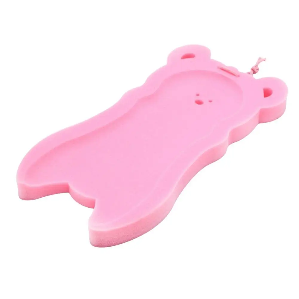 pink Детская противоскользящая губка пена коврик имитация матки окружающей среды детская ванночка подушка для купания детей детский душ уход за ребенком - Цвет: pink