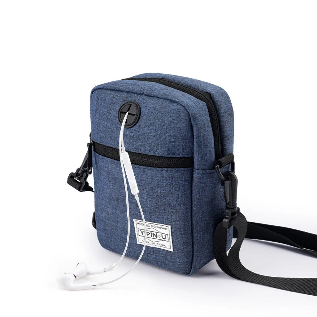 Men Mini Shoulder Multi-Function Mobile Phone Bag Outdoor Sports Bag Men's Messenger Small Bag Lightweight nylon quality new#F25
