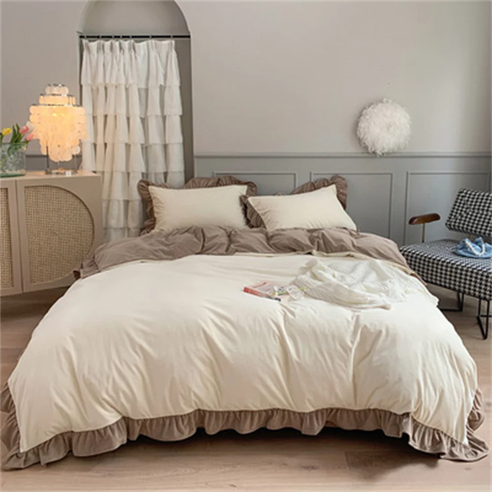 Bedding Set Twin Nordic Cotton Flannel 