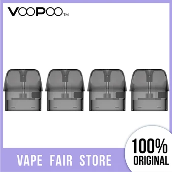 

Original VOOPOO Find Pod Cartridge 1.8ml Capacity 4pcs/pack with 1.2ohm coil for VOOPOO Find Pod Kit Pod System e cigarette
