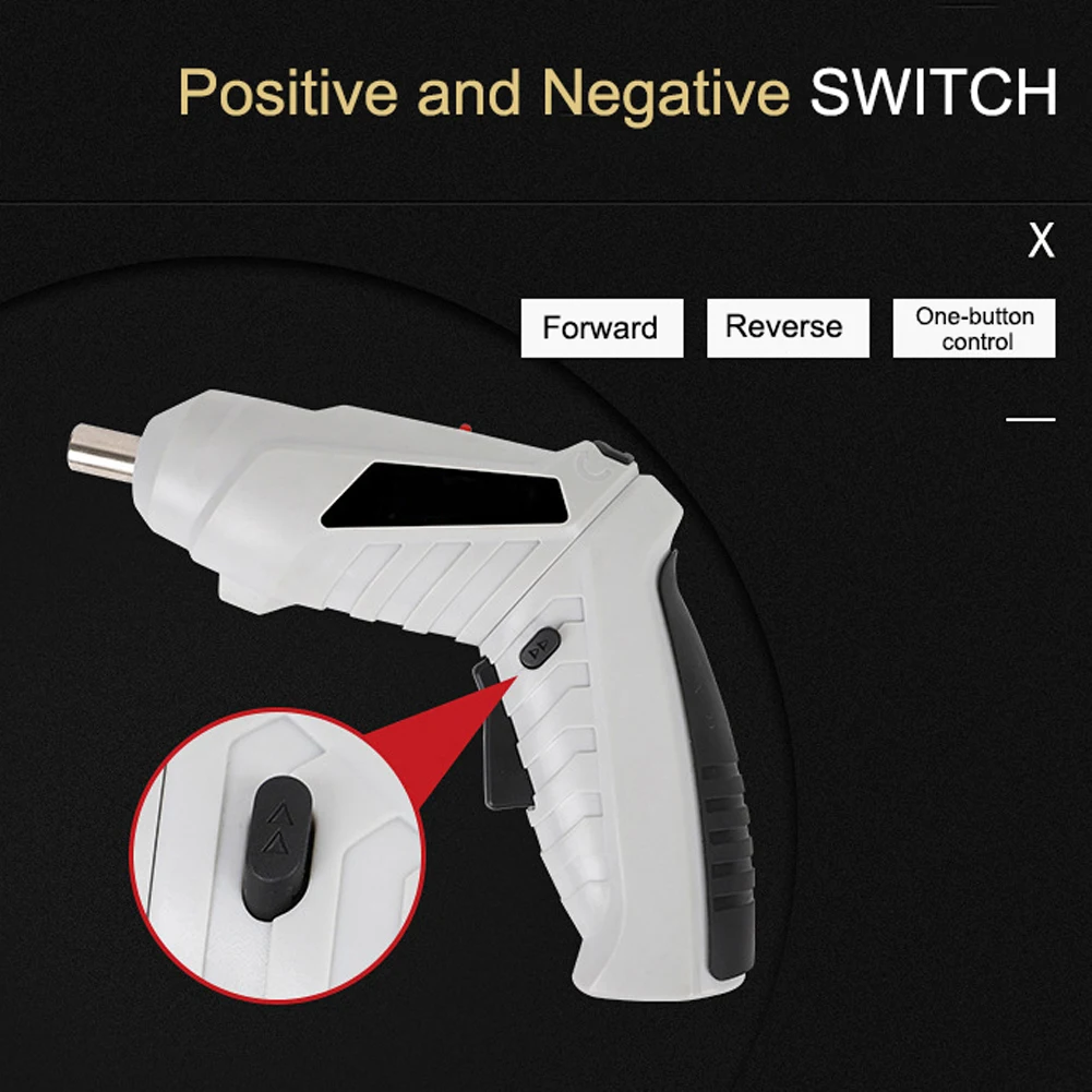 Электрическая отвертка с литиевой батареей, Аккумуляторная дрель-шуруповерт, многофункциональная аккумуляторная электрическая дрель, электроинструменты