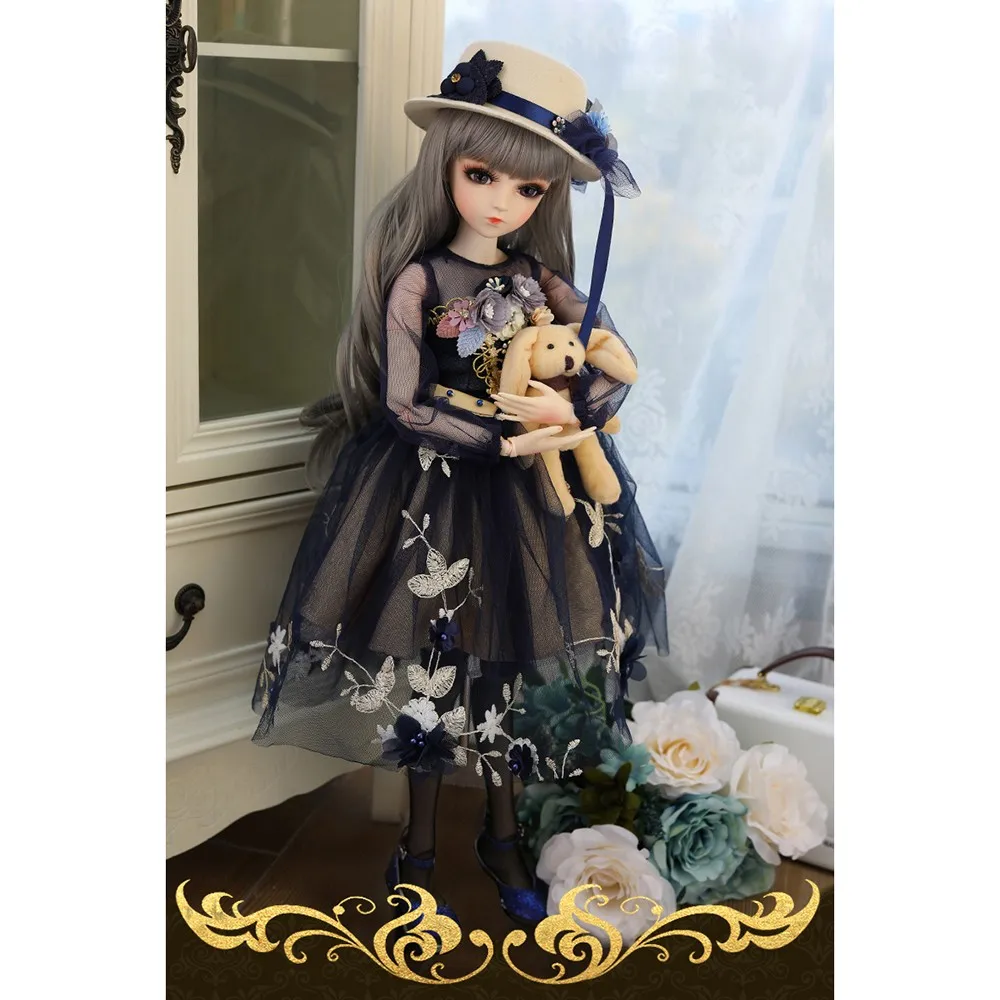 60 см модная BJD большая кукла Дорис Кэти ручная модификация версия 1/3 BJD куклы принцессы с макияжем полный набор кукла для девочки день рождения