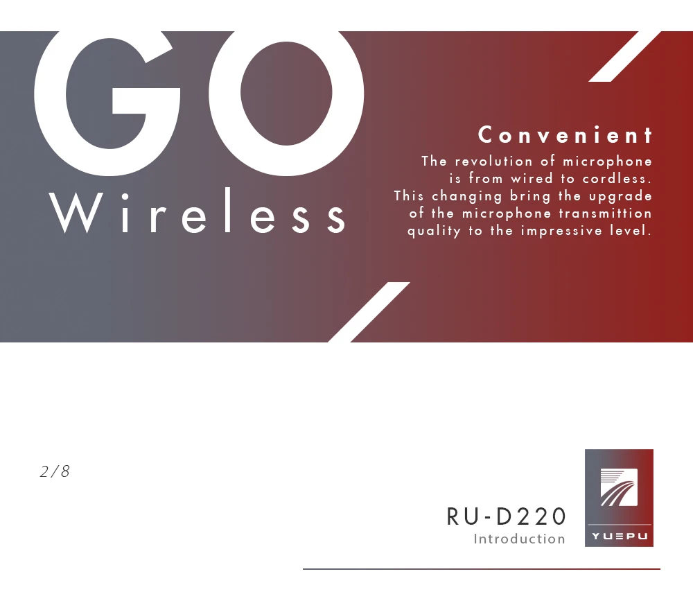 RU-D220 реальный UHF выбор регулируемый микрофон Беспроводная профессиональная система Lavalier Клип гарнитура микрофон
