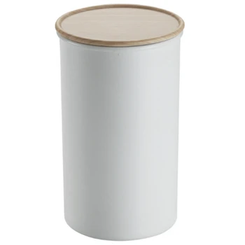 

1Pcs 650Ml Sealed Storage Jar For Spices Tank Container For Eating With Wood Grain Lid Bottle Coffee Tea Caddy Kitchen Leakproof