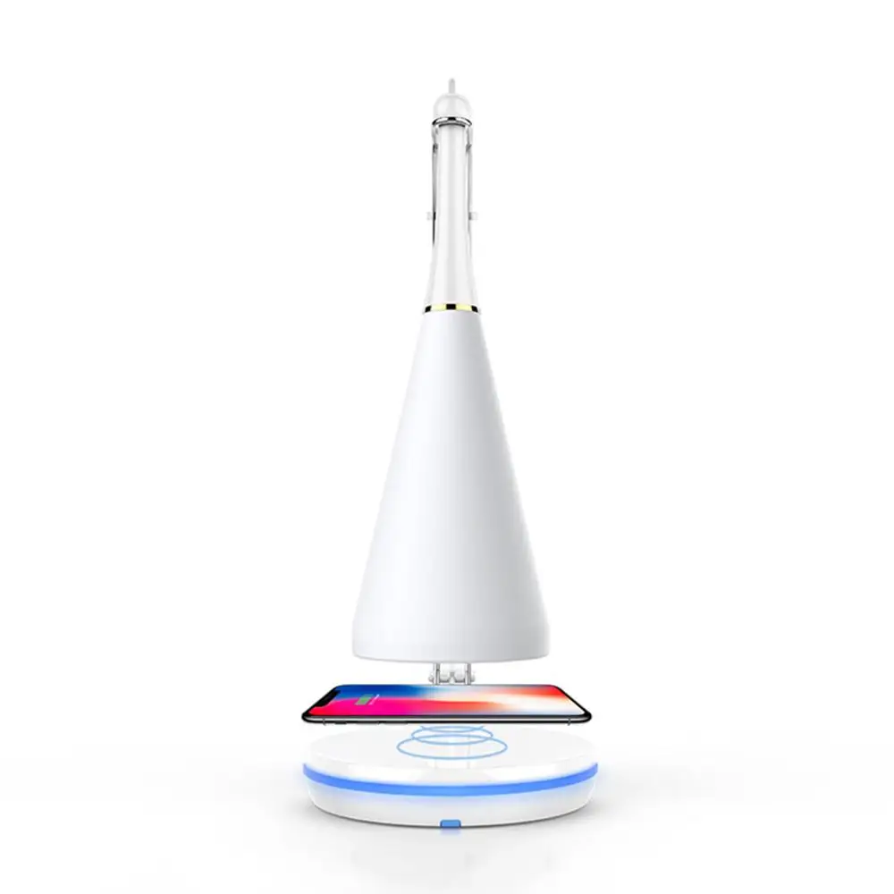 Bluetooth 3,5 W светодиодный USB сенсорный датчик настольная лампа Qi беспроводной телефон зарядное устройство Bluetooth динамика Беспроводное зарядное устройство для телефона