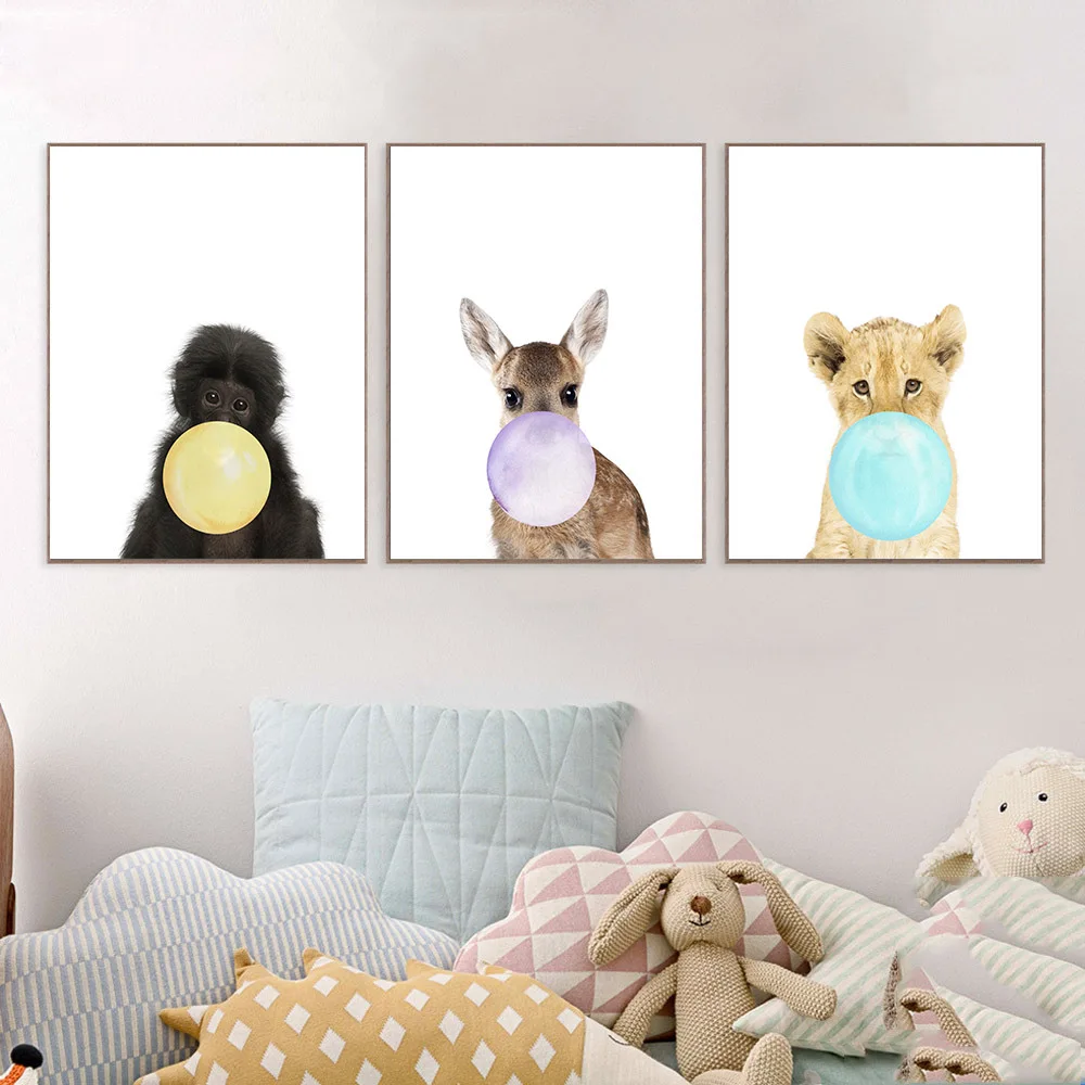 Abstract-Paintings-Cute-Animal-Wall-Sticker-For-Kids-font-b-Rooms-b-font-font-b-Baby