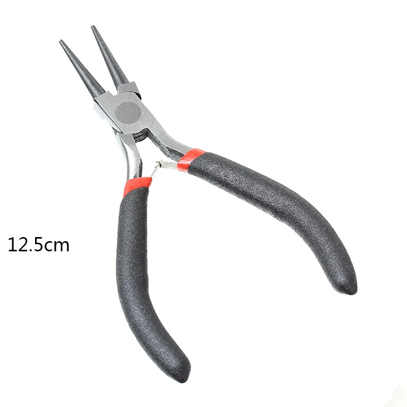 12.5cm Urijk высококачественные ручки плоскогубцы многофункциональный длинный нос плоскогубцы для резки зажима зачистки ремонт электроприборов ручные инструменты - Цвет: 12.5cm