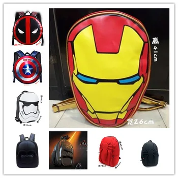 

IVYYE Star WAR Iron Man Deadpool Fashion Backpacks Rucksacks Backpack Casual Student Schoolbags travel Knapsack Unisex New
