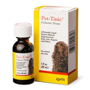 

Pet-Tinic Liquid vitamin-mineral supplement for Dogs and Cats 30ml