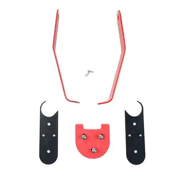 

2 Pieces Rear Fender Mudguard Bracket Scooter Rear Fender Replacement Accessory Support for Xiaomi Scooters with 10 Inch Tires