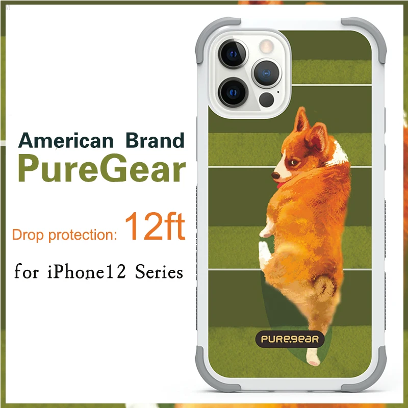 PureGear военные стандарты для защищенного чехла телефона iPhone 12 mini Pro Max