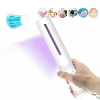 

UVC Disinfection Lamp USB charge Portable Disinfection Stick UVC Germicidal light for Disinfection Deodor