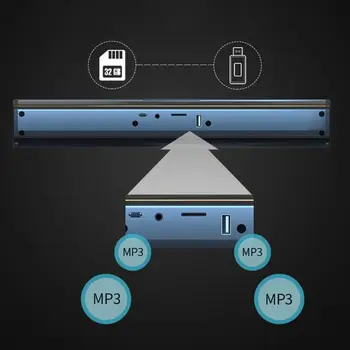 

BS-28 Sound Bar Bluetooth 4.2 Speaker Home Theater TV Soundbar System Subwoofer