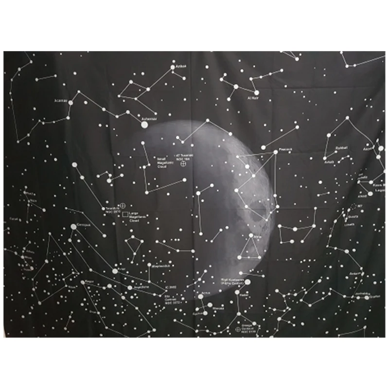 

Galaxy Space Pattern Tapestry Wall Hanging Lightweight Polyester Fabric Wall Decoration Home, Psychedelic Constellation