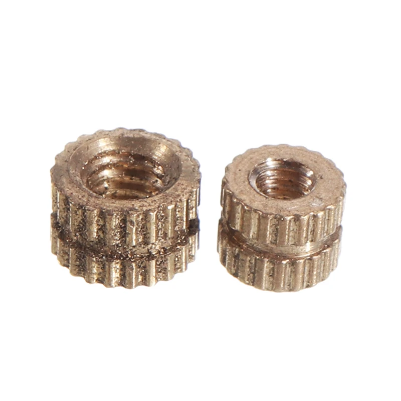 Suleve MXBN7 330 шт. M2/M3/M4/M5 накатанная латунная круглая Женская резьба накатанные гайки круглая вставка embement гайка Ассортимент Набор