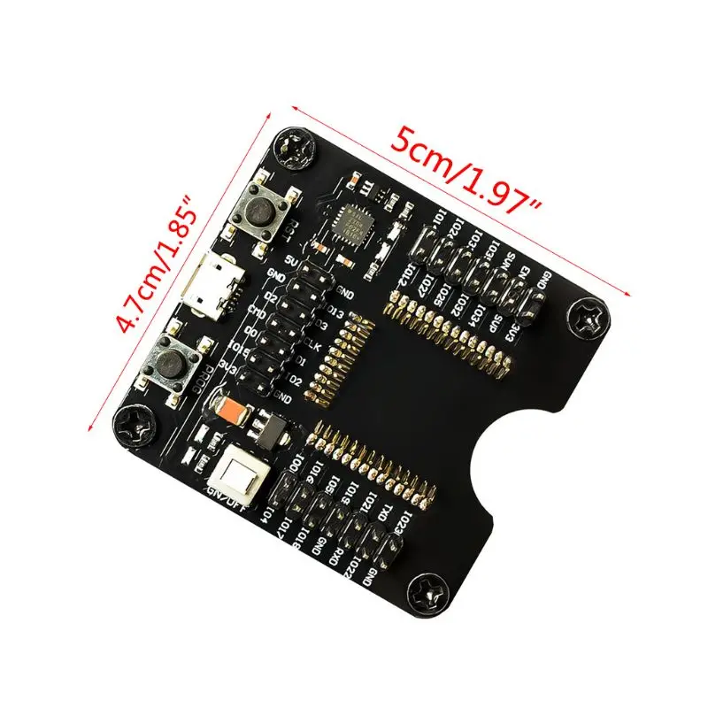 Электрическая розетка программатор инструмент ESP32 адаптер гнездо для ESP-WROOM-32 модуль D08A