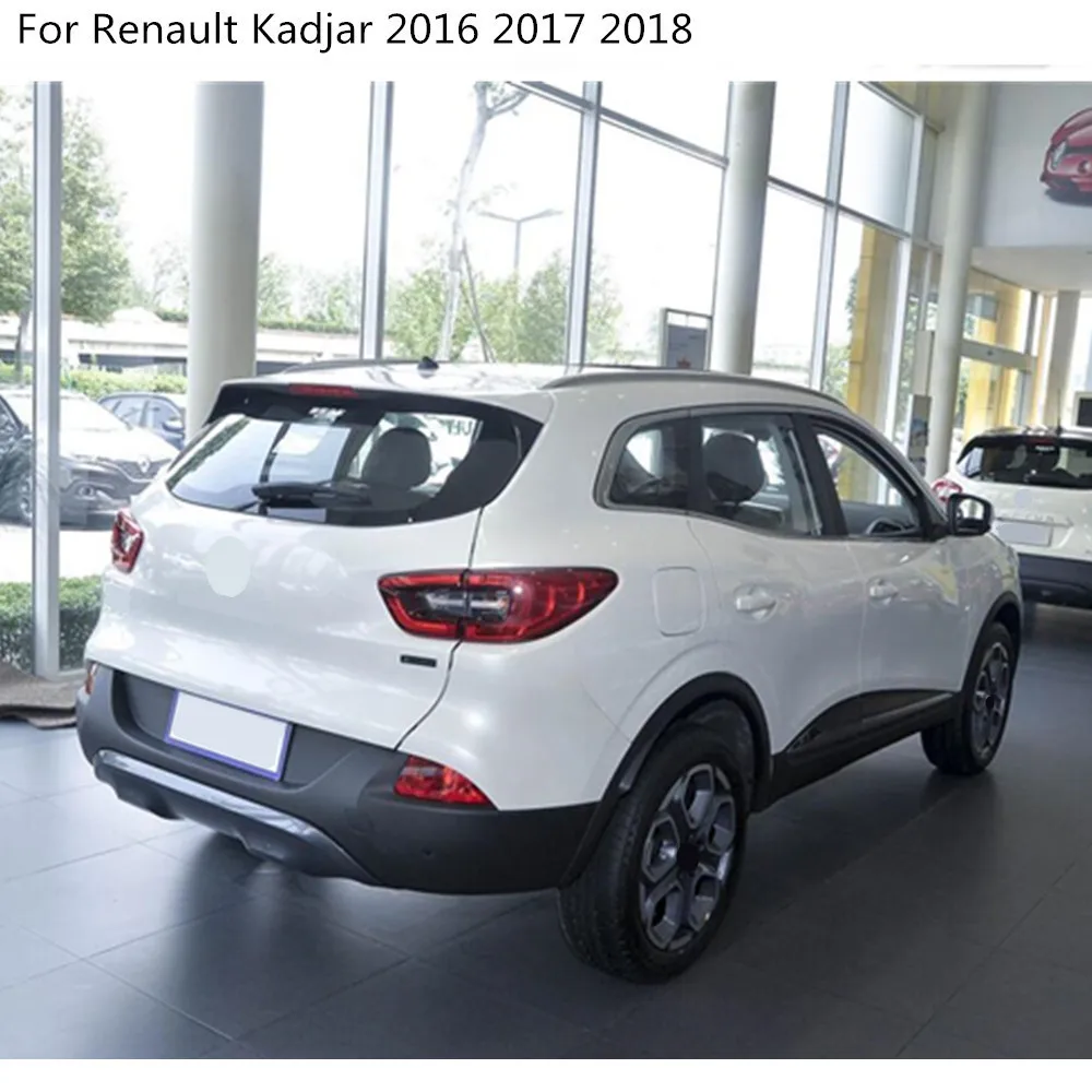 Car Cover Plastic Window Glass Wind Visor Rain/Sun Guard Vent Frame Lamp 4PCs For Renault Kadjar