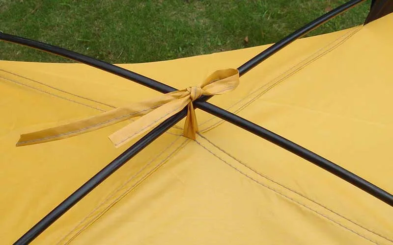 Single Layer Simple Gate Tent 2-3 People Fibre Glass Pole Couples Camping Travel Outdoor Tent Manufacturers Direct Selling