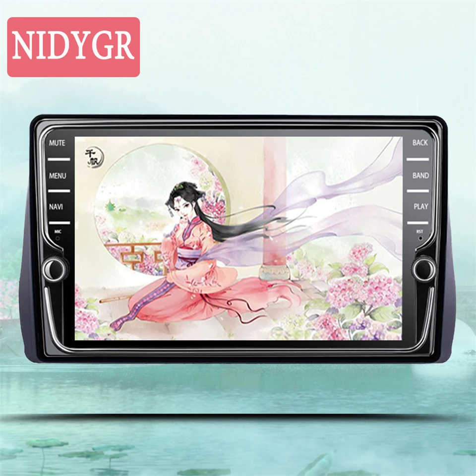 4G RAM 8 дюймов Android 10 авто стерео для Toyota Wish 2009 2010 2011 2012 радио GPS мультимедийный плеер